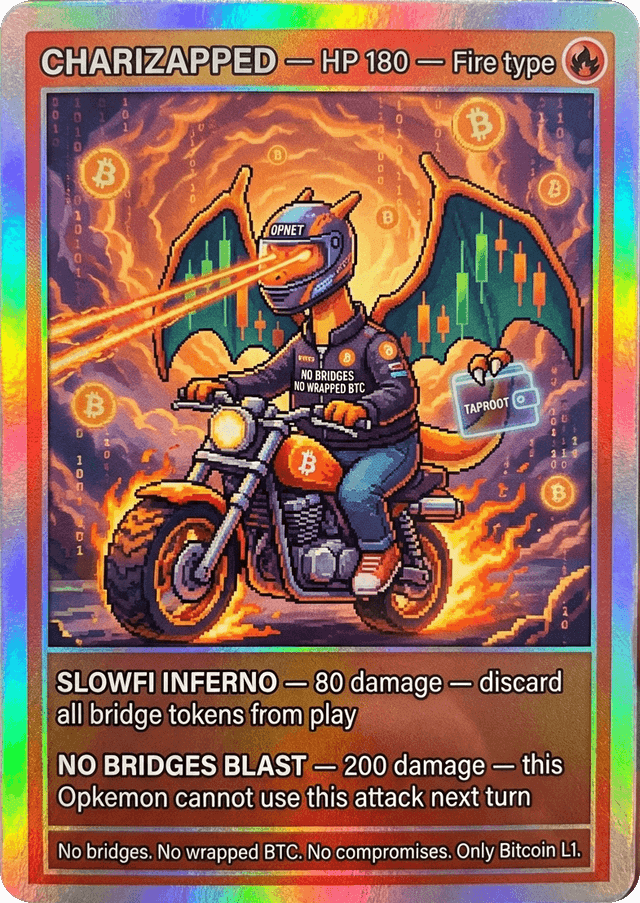 Charizapped